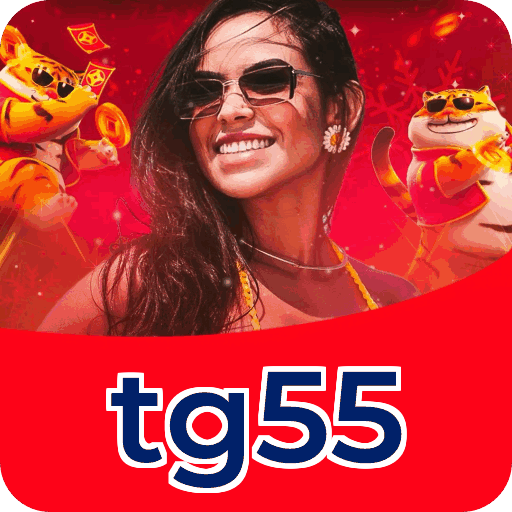 Números do app tg55 em material de marketing — ilustração, não auditoria