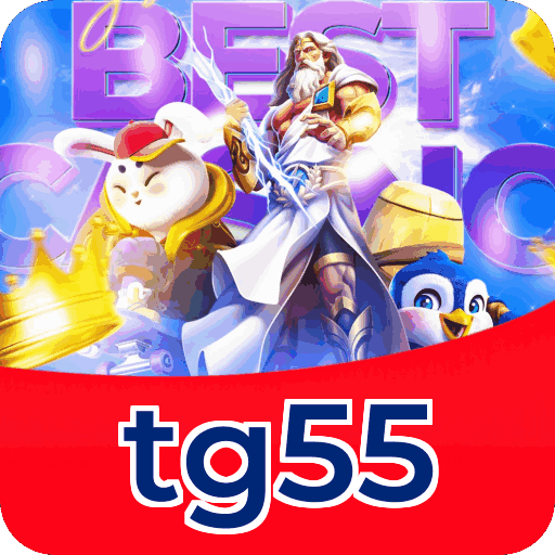 Material promocional do app tg55 — ilustração, não métricas auditadas nesta página